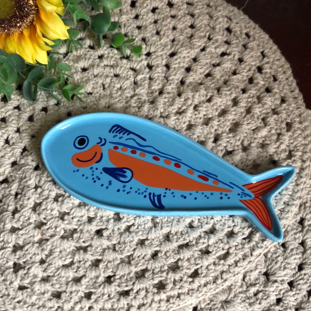 Italo Fish-Shaped Spoon Rest